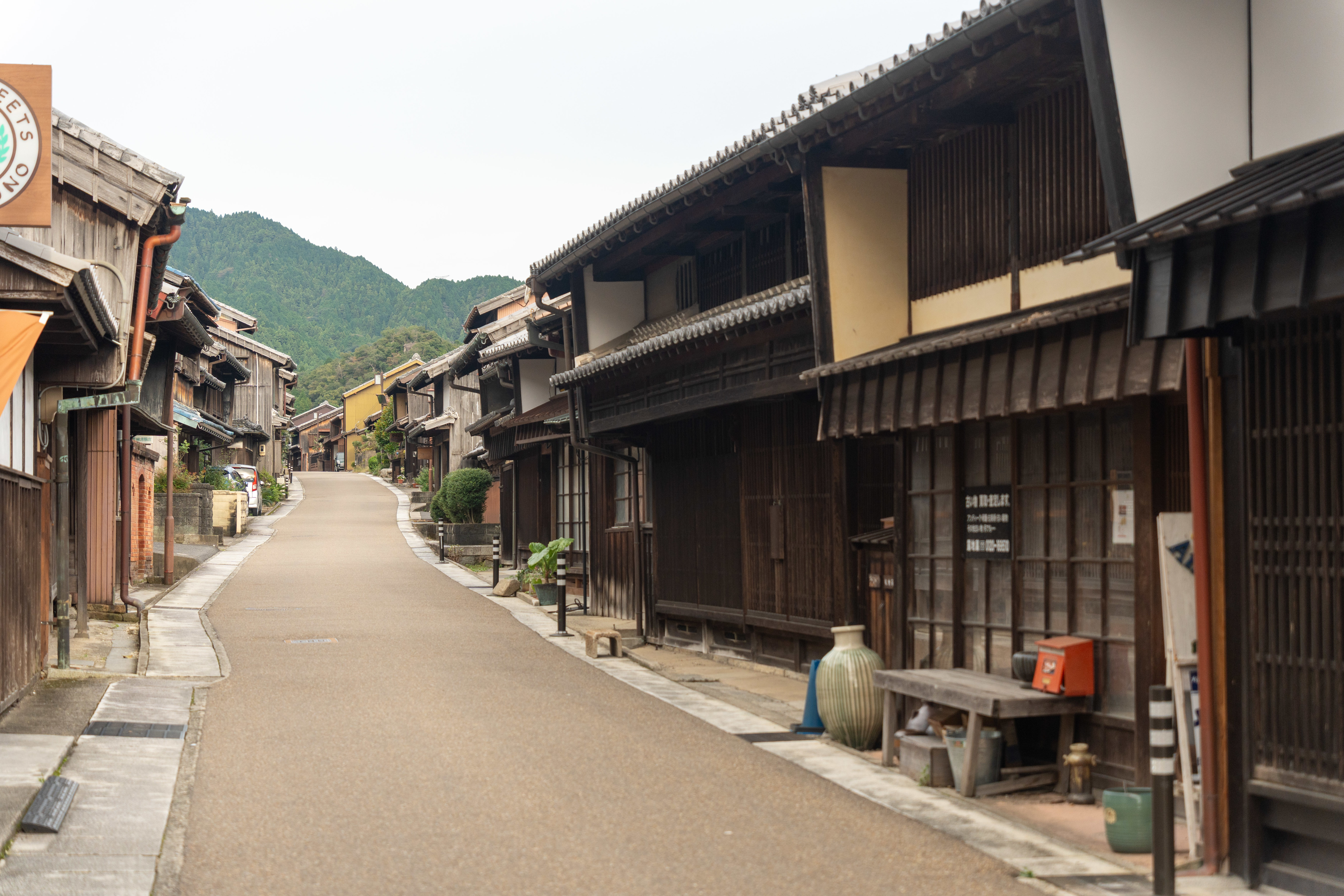 Seki inn toward the Suzuka mountain
